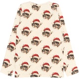 The New Gardenia Cat AOP Holiday Rib Night Sett