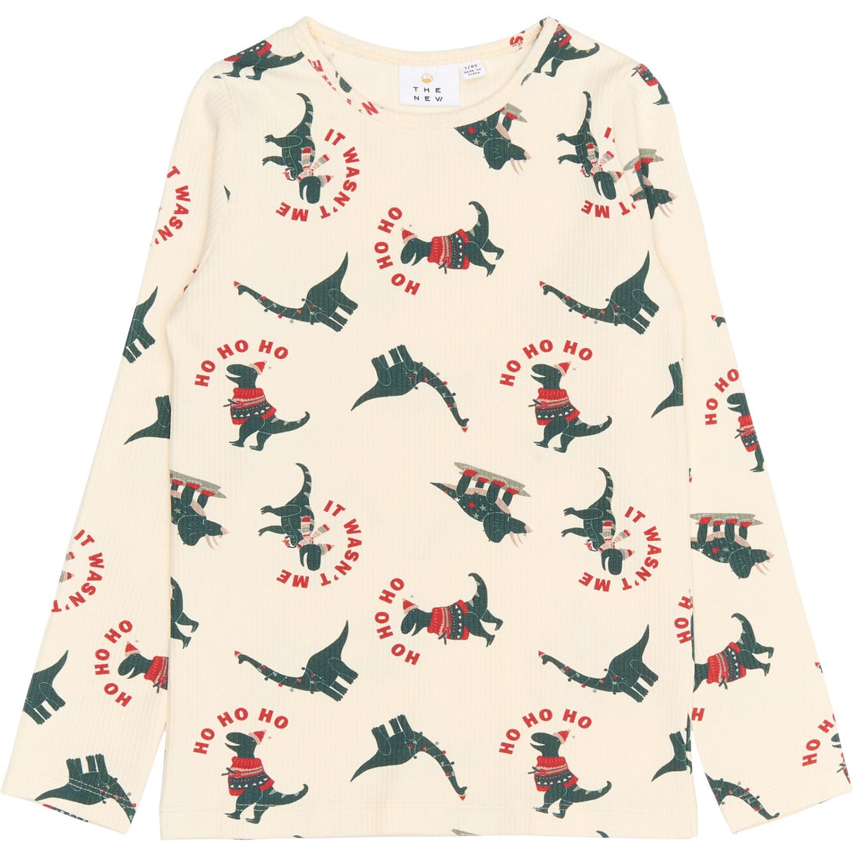 The New Gardenia Dino AOP Holiday Rib Night Sett