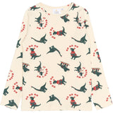 The New Gardenia Dino AOP Holiday Rib Night Sett