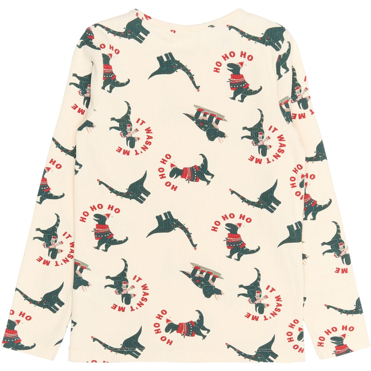 The New Gardenia Dino AOP Holiday Rib Night Sett