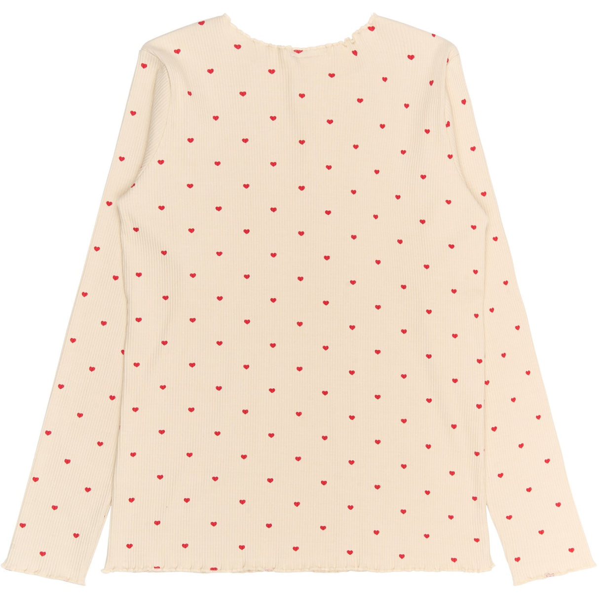 The New Gardenia AOP Holiday Heart Adult Rib Night Sett