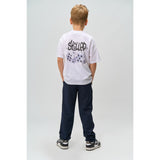 The New Bright White Ross Oversize S_S Tee