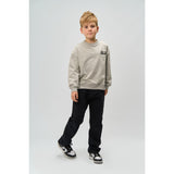 The New Light Grey Melange Ron Melange Oversize Collegegenser
