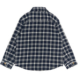 The New Navy Blazer Check Ronan Oversize L_S Flannel Skjorte