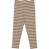 THE NEW Siblings Toffee Striped Fro Rib Leggings