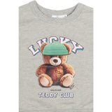 THE NEW Siblings Light Grey Melange Pippin Oversize Collegegenser