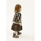 THE NEW Siblings Feather Gray AOP Pamela Jacquard Cardigan