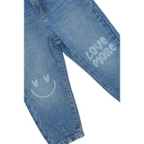 THE NEW Siblings Medium Blue Denim Pida Carrot Jeans