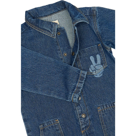 THE NEW Siblings Blue Denim Parker Denim Boilersuit
