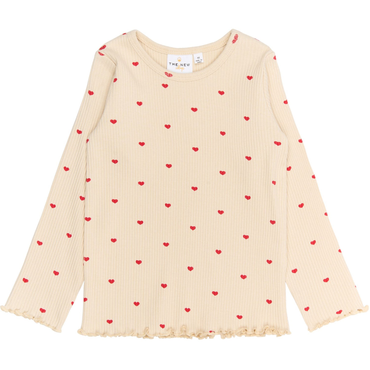 THE NEW Siblings Gardenia AOP Rhea L_S Rib Tee