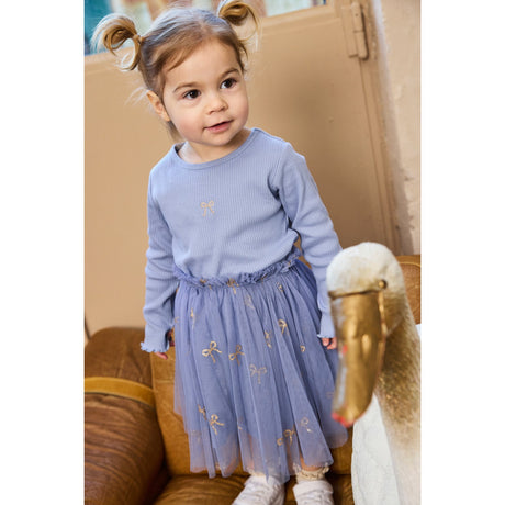 THE NEW Siblings Tempest AOP Runa Skjørt