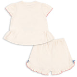 Konges Sløjd Ecru Famo Frill Sett Gots