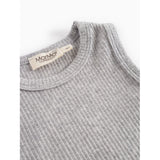MarMar Modal Melange Light Grey Melange Body Sleeveless