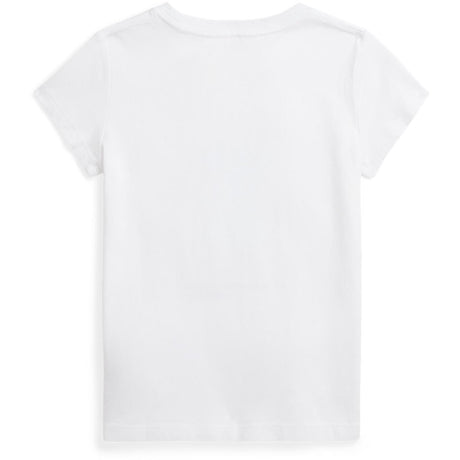 Polo Ralph Lauren White Sparkle Bjørn T-Shirt