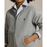 Polo Ralph Lauren Boy Hoodie Dark Sport Heather