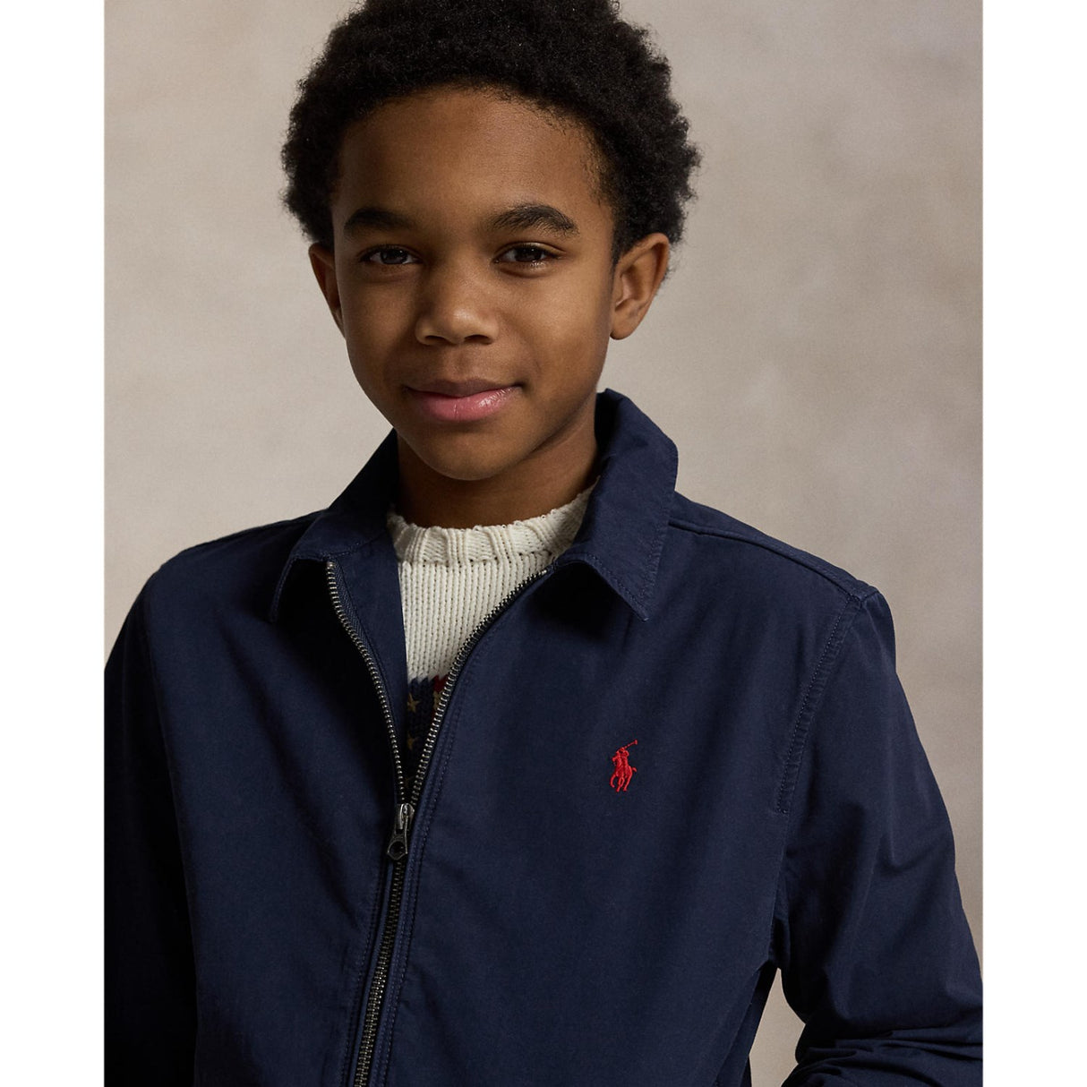 Polo Ralph Lauren Newport Navy Boy Windbreaker