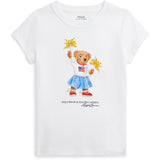 Polo Ralph Lauren White Sparkle Bjørn T-Shirt