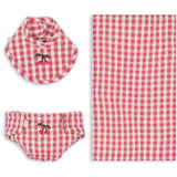 Konges Sløjd Bubblegum Check Dukke Nursery Sett