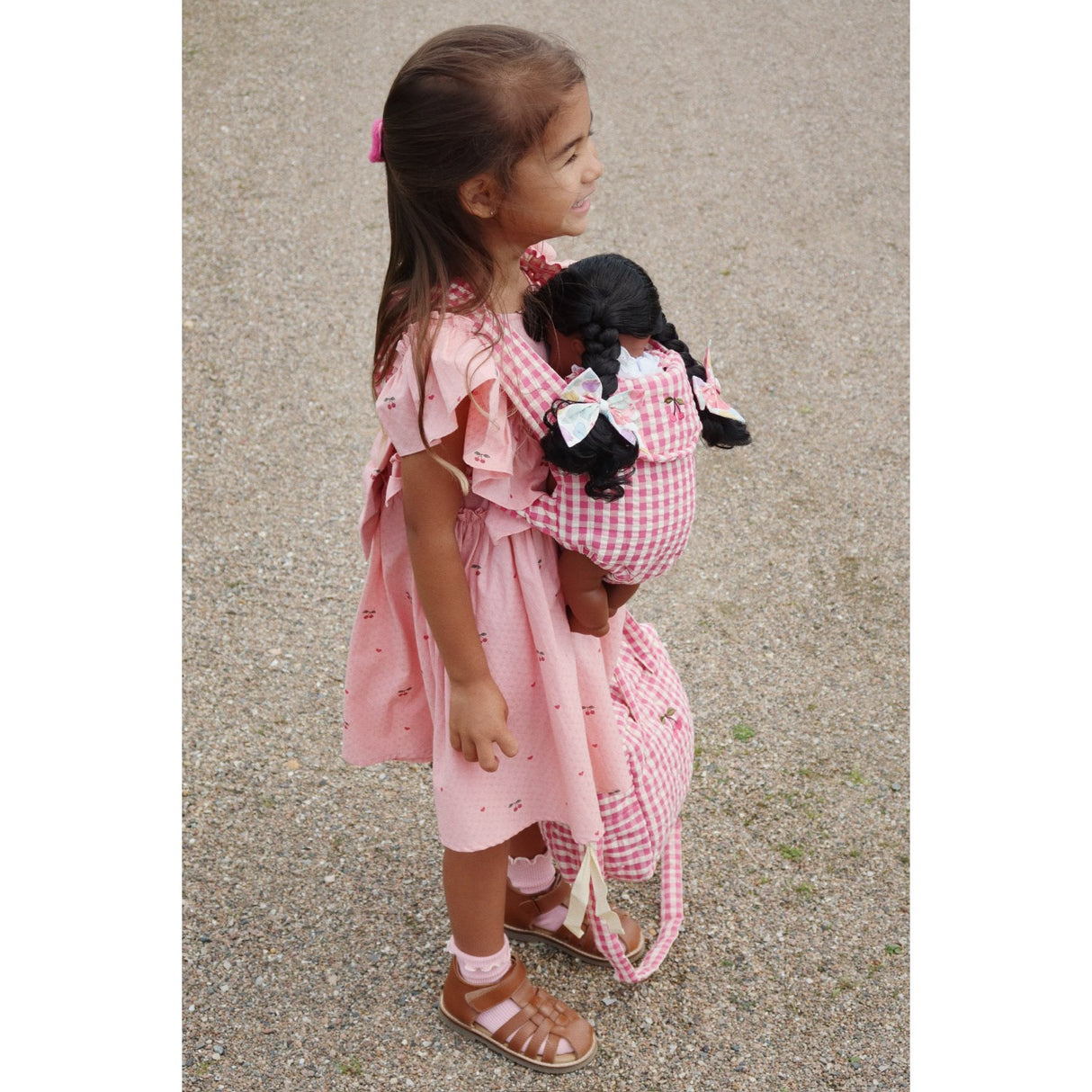 Konges Sløjd Bubblegum Check Dukke Carrier