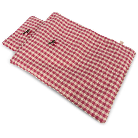 Konges Sløjd Bubblegum Check Dukke Sengetøy