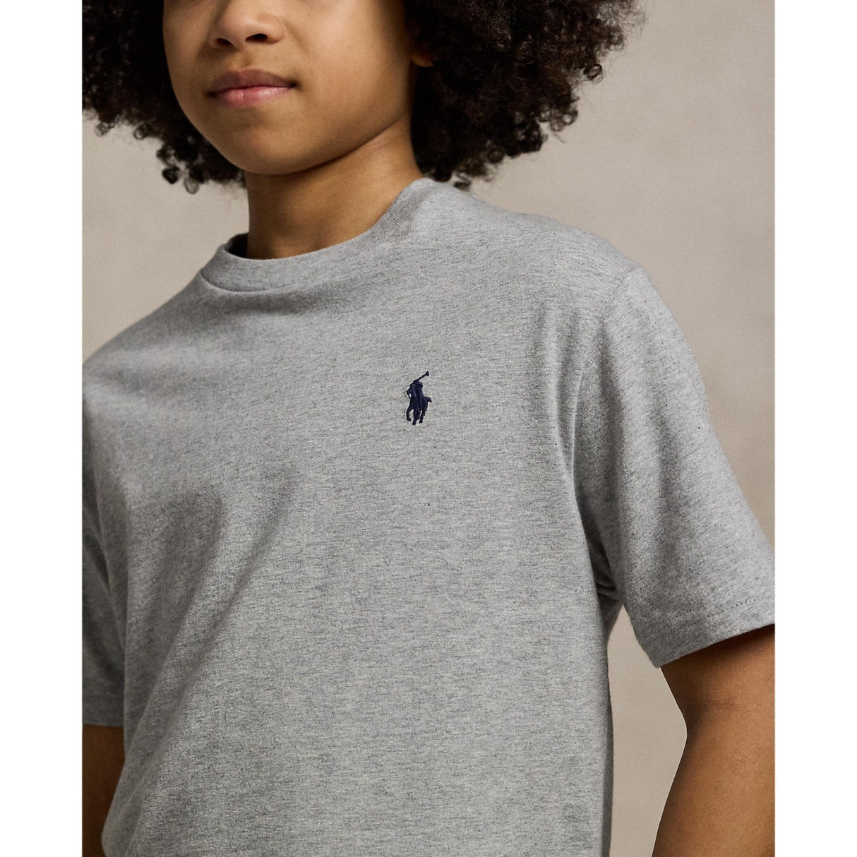 Polo Ralph Lauren Boy Short Sleeved T-shirt Andover Heather