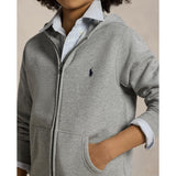 Polo Ralph Lauren Boy Hoodie Dark Sport Heather