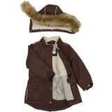 Mikk-Line French Roast Twill Nylon Girl Parca