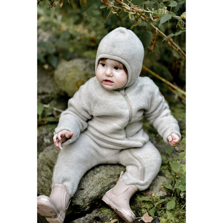 Mikk-Line Melange Offwhite Ull Fullface