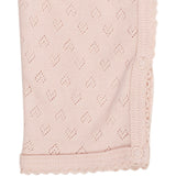 COPENHAGEN COLORS Dusty Rose Pointelle Heart Full Body