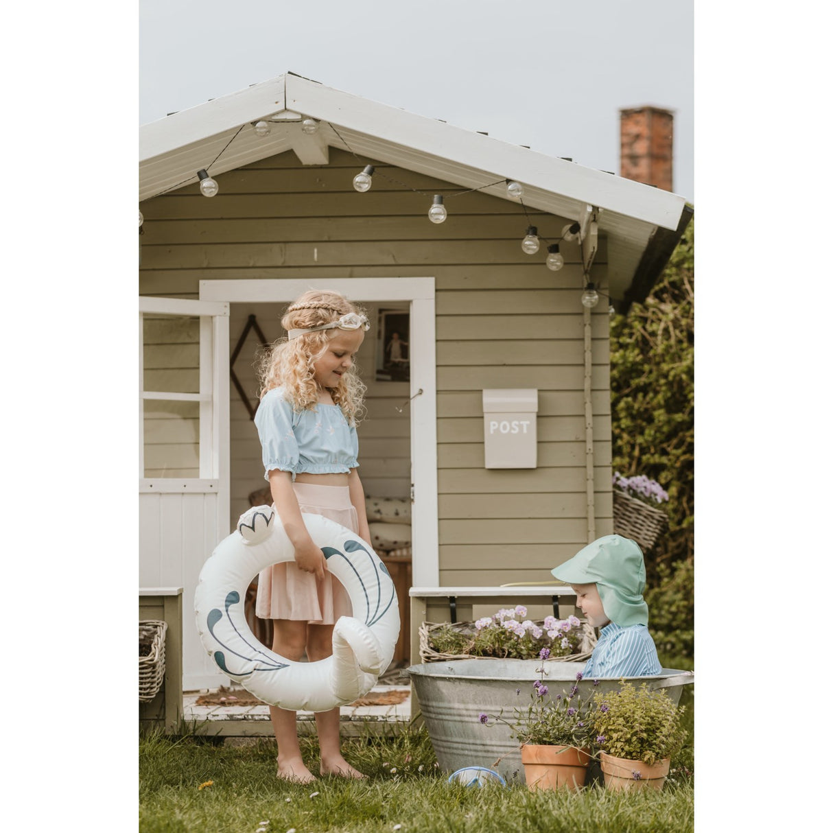 Vanilje COPENHAGEN Fern Green UV Solhette