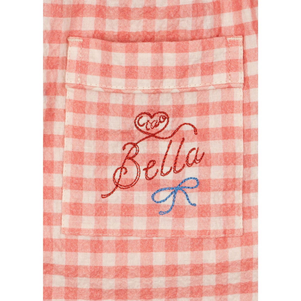 Konges Sløjd Peach Blossom Check RHW X KS Bella Bukser Gots