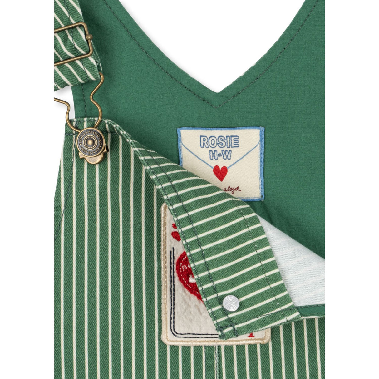 Konges Sløjd Stripe Eden RHW X KS Jack Overalls Gots