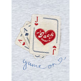 Konges Sløjd Light Grey Melange RHW X KS Jack Sweat Ocs