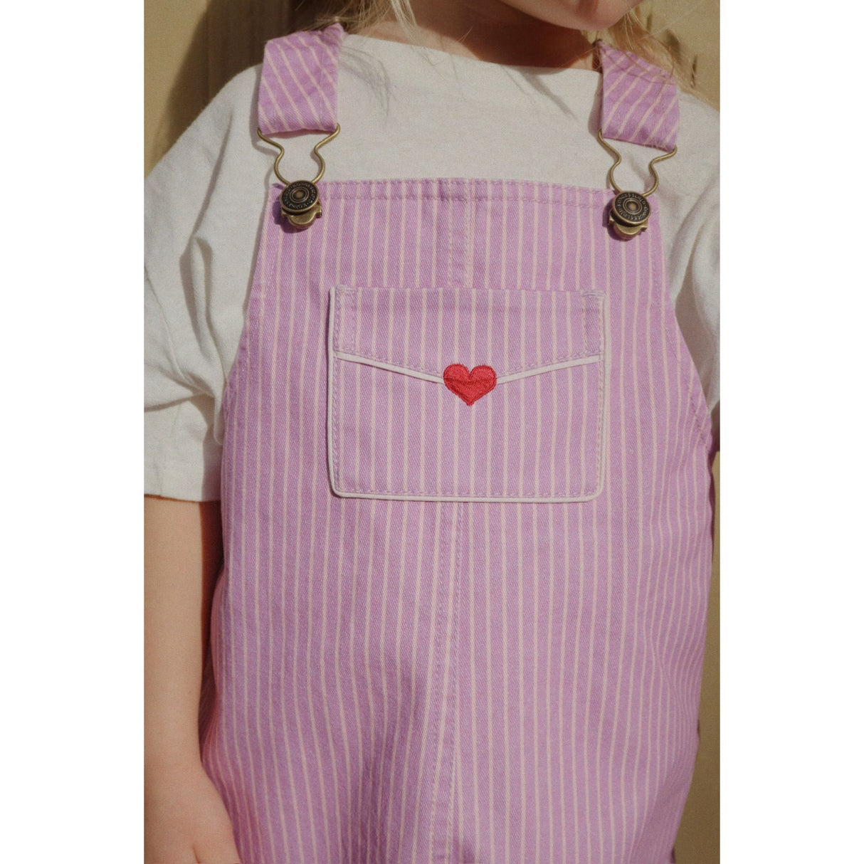 Konges Sløjd Stripe Lupino RHW X KS Lettre Overalls Gots