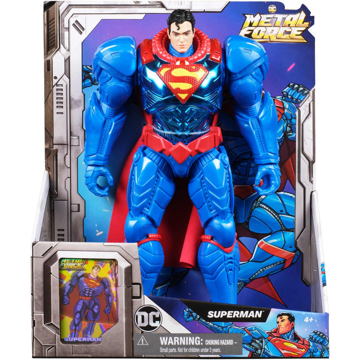 Batman & DC Universe DC Metal Force XL Heroes Superman 30 Cm