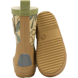 Mikk-Line Gray Green Printed Gummistøvler