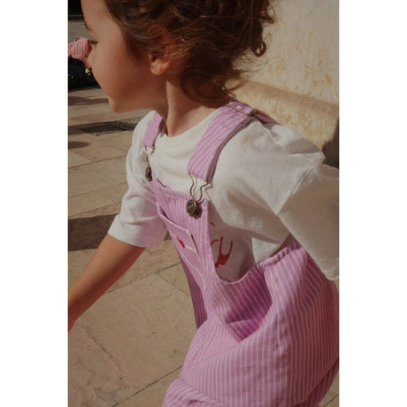 Konges Sløjd Stripe Lupino RHW X KS Lettre Overalls Gots