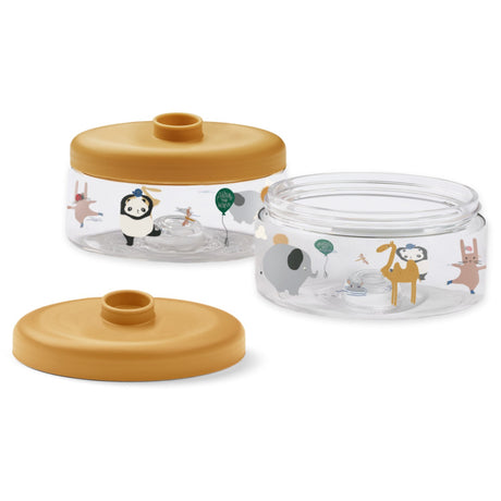 LIEWOOD Around The World / Sandy Dominique Baby Food Tritan Boxes 500 Ml 2-Pakning