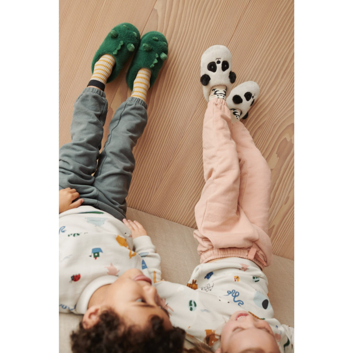 LIEWOOD Garden Green Aviaja Crocodile Tøfler