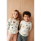 LIEWOOD Around The World / Sandy Thora Printed Collegegenser