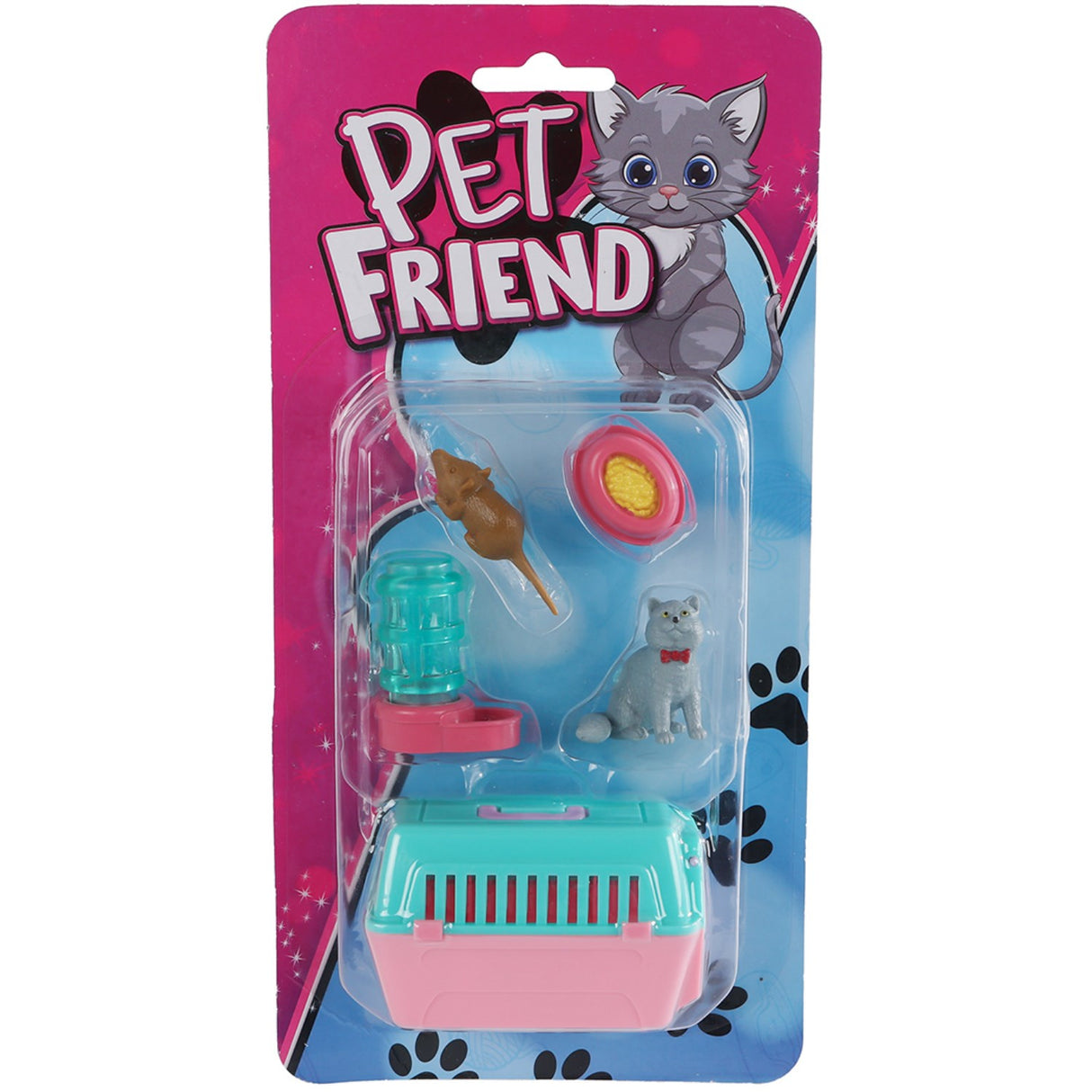 Pocket Money Cat Og Travel Kurv Med Tilbehør Assorted