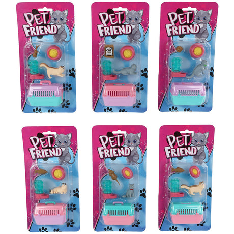 Pocket Money Cat Og Travel Kurv Med Tilbehør Assorted