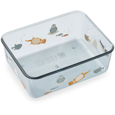 LIEWOOD Arctic Sea / Ocean View Ako Tritan Snack Box
