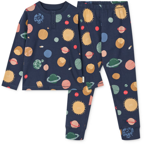 LIEWOOD Universe / Classic Navy Wilhelm Printed Pyjamas Sett