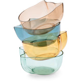 LIEWOOD Indigo Multi Mix Berno Tritan Skål 275 Ml 4-Pakke