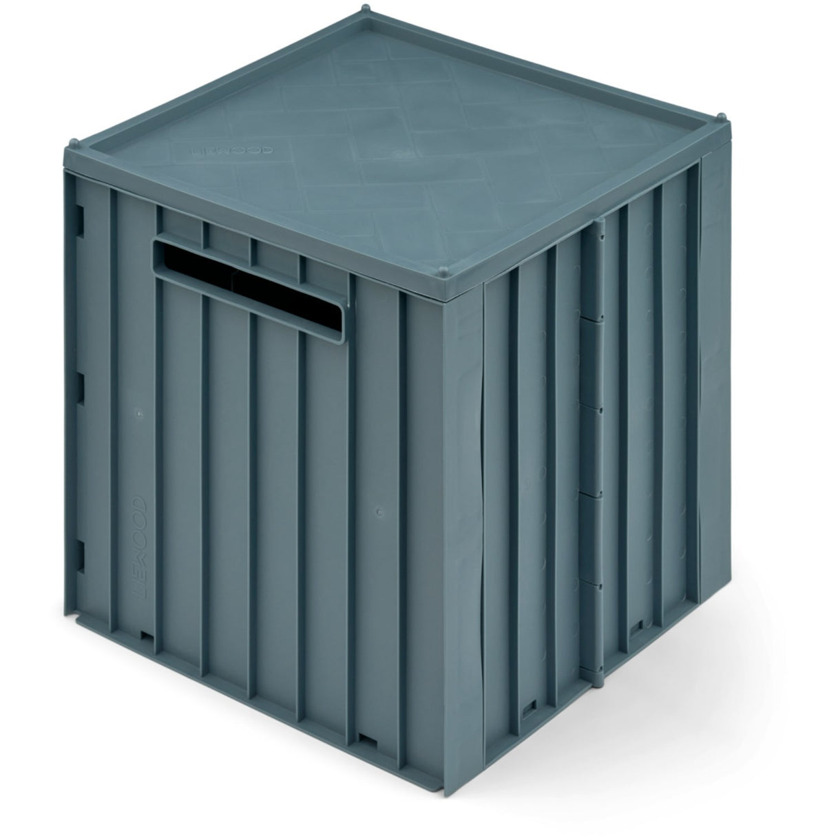 LIEWOOD Whale Blue Elijah Oppbevaring Box W. Lid