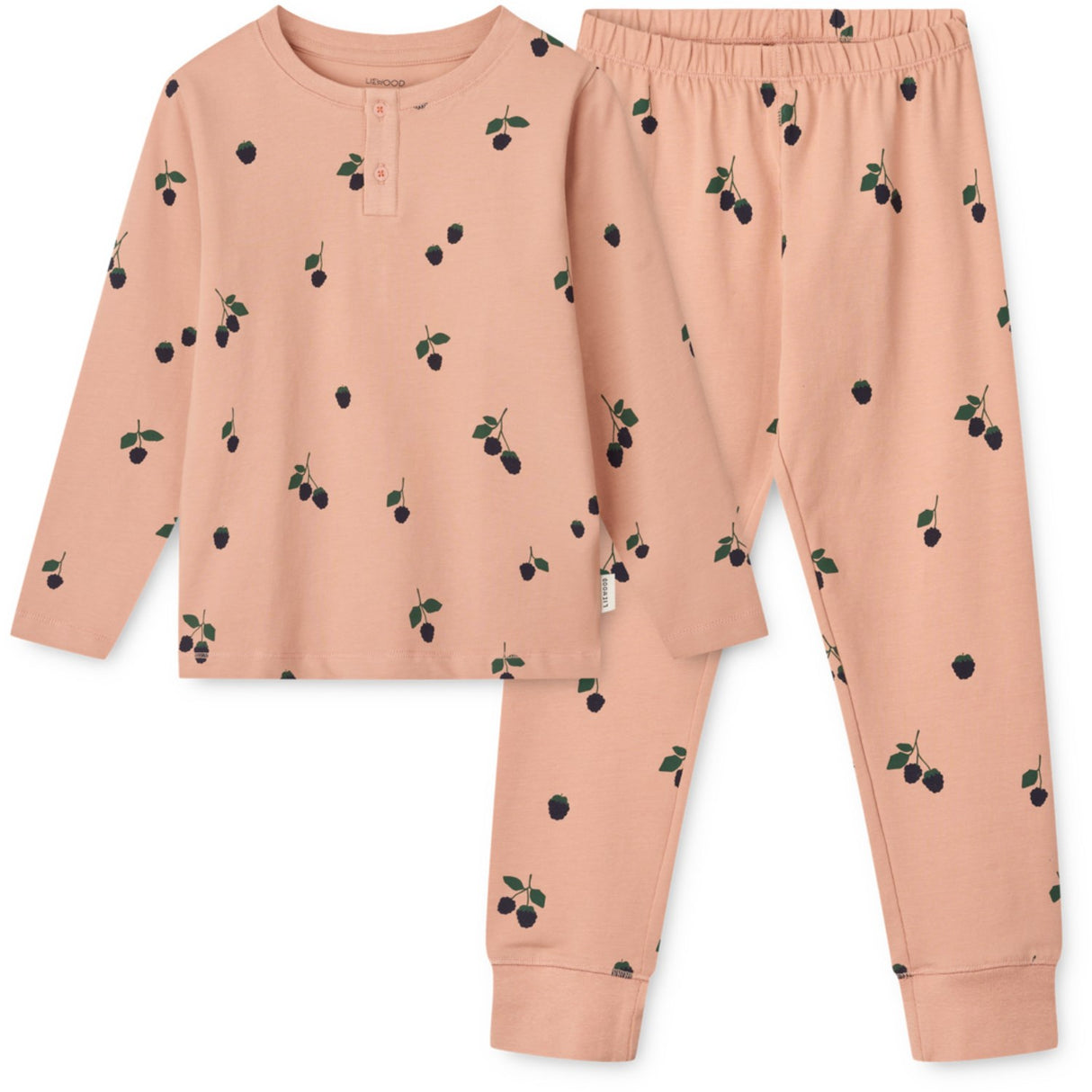 LIEWOOD Mini Berry / Pale Tuscany Wilhelm Printed Pyjamas Sett