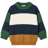 LIEWOOD Classic Navy Multi Mix Orlane Stripe Strikk Jumper