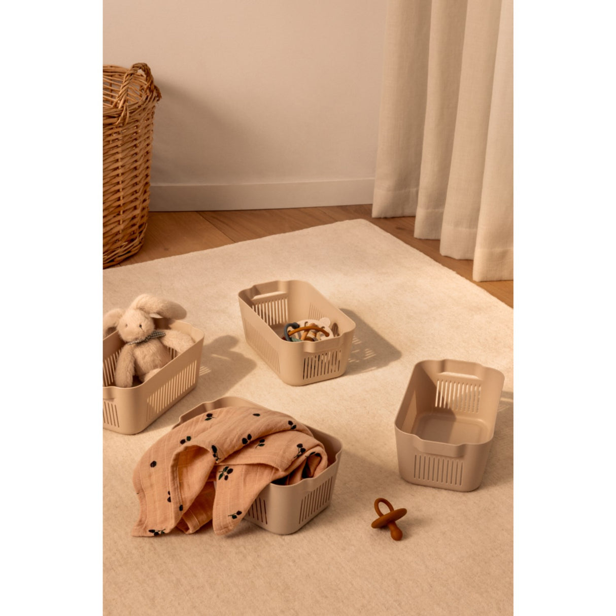 LIEWOOD Sandy Makeeva Kurv Mini 4-Pakke