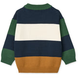LIEWOOD Classic Navy Multi Mix Orlane Stripe Strikk Jumper